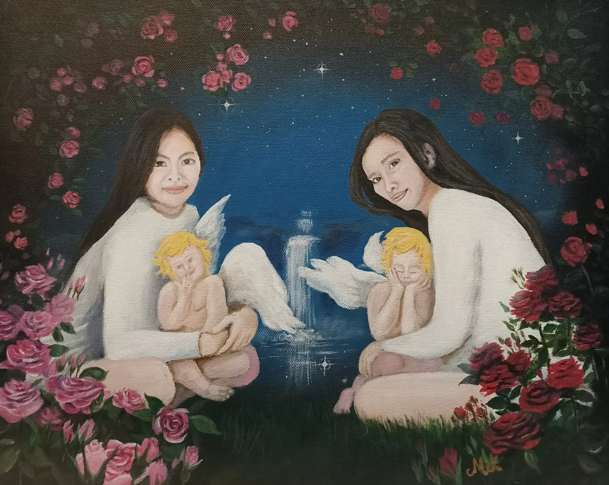Au paradis — œuvre de Mikel Richard