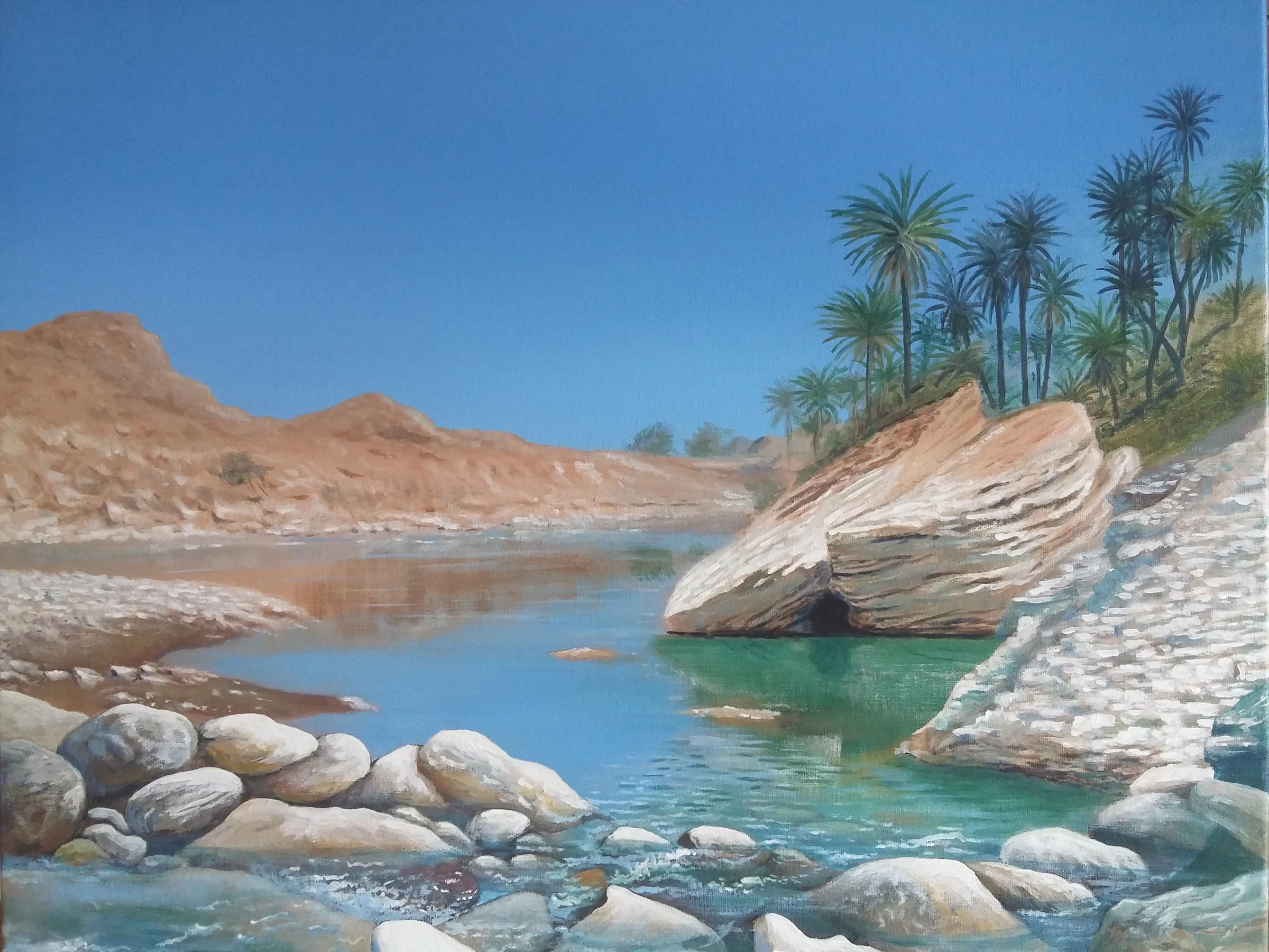 Comme la source — œuvre de Mikel Richard